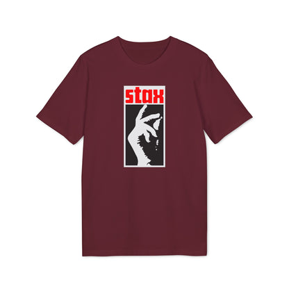 Stax Records Finger Snaps Maglietta in Cotone Biologico