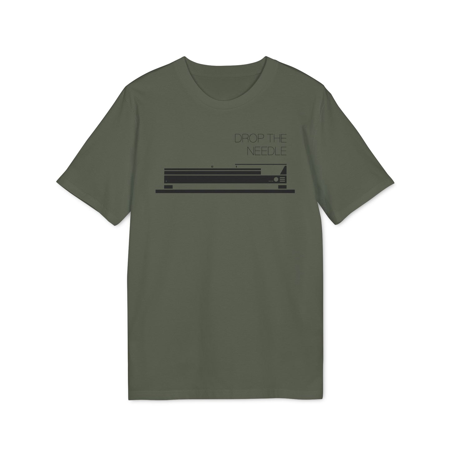 Drop The Needle Maglietta in Cotone Biologico