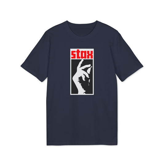 Stax Records Finger Snaps Maglietta in Cotone Biologico