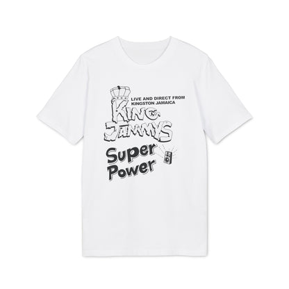 King Jammy's Super Power Maglietta in Cotone Biologico