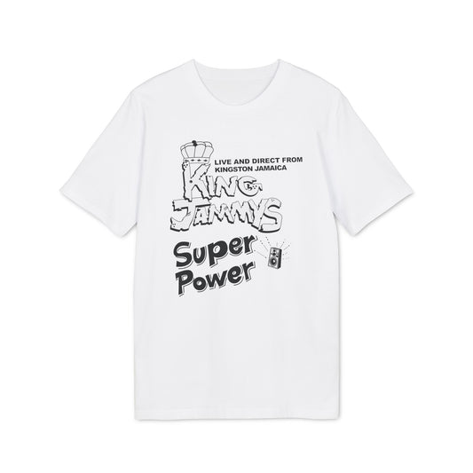 King Jammy's Super Power Maglietta in Cotone Biologico