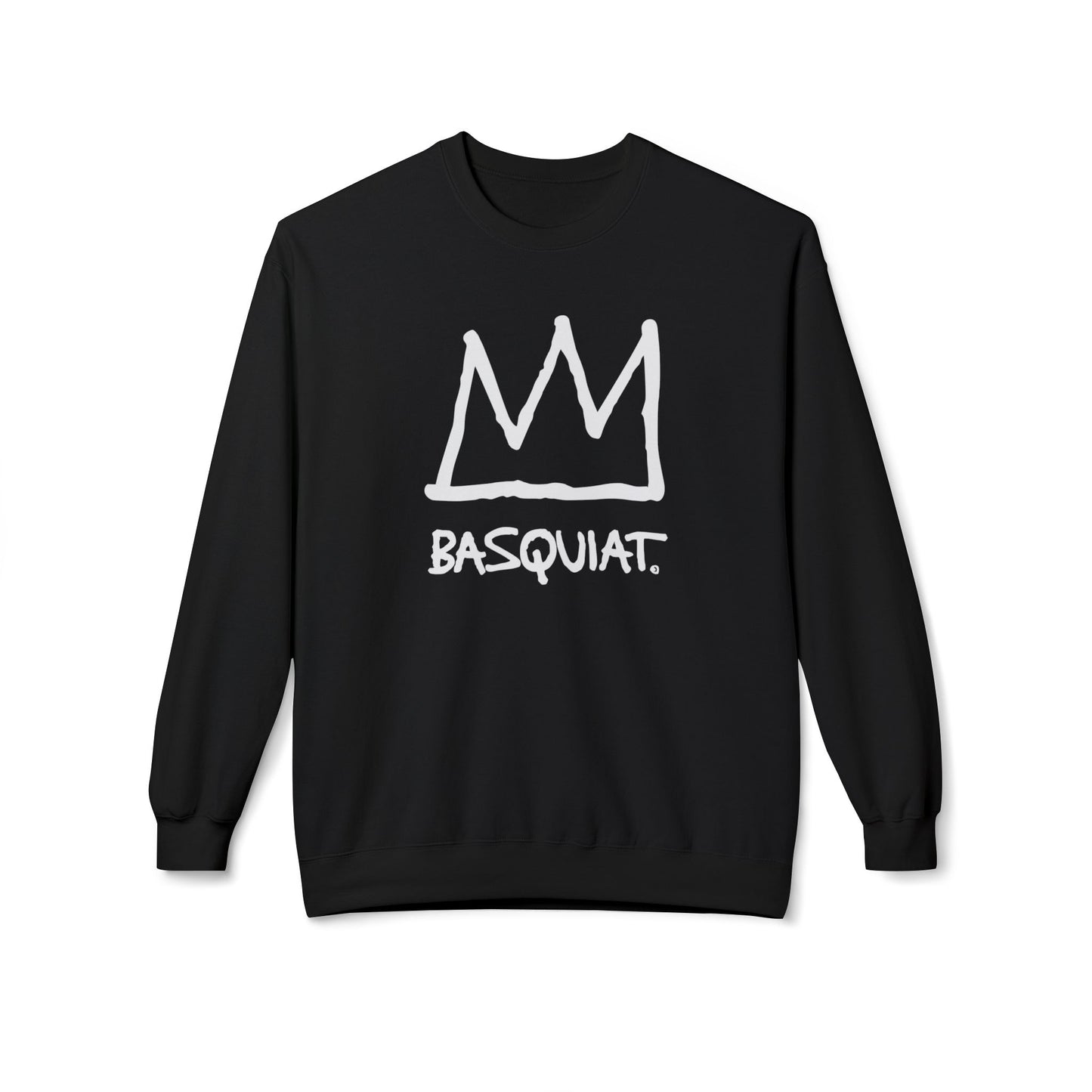 Jean Michel Basquiat Crown Felpa