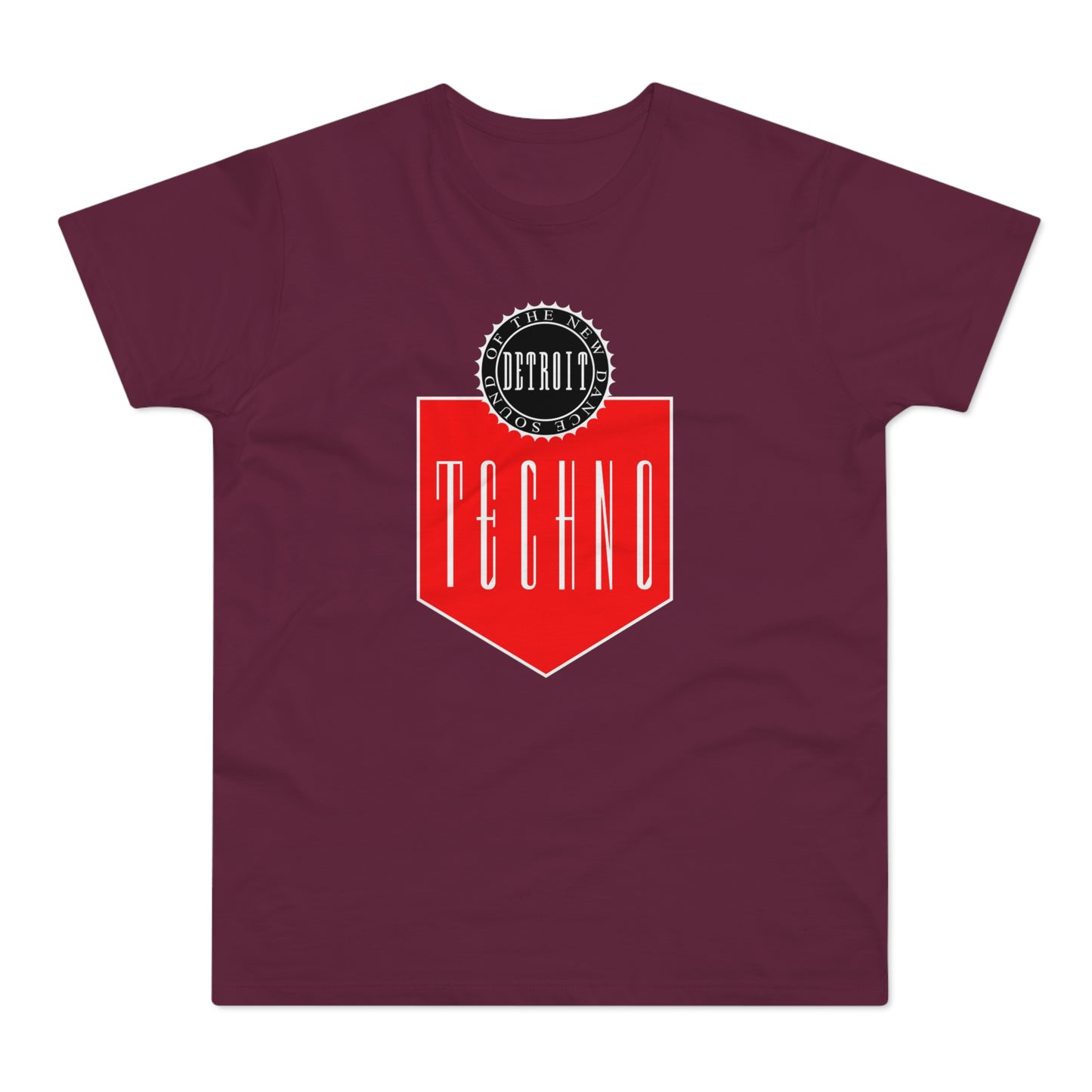 Detroit Sound Of Techno Maglietta Peso Medio