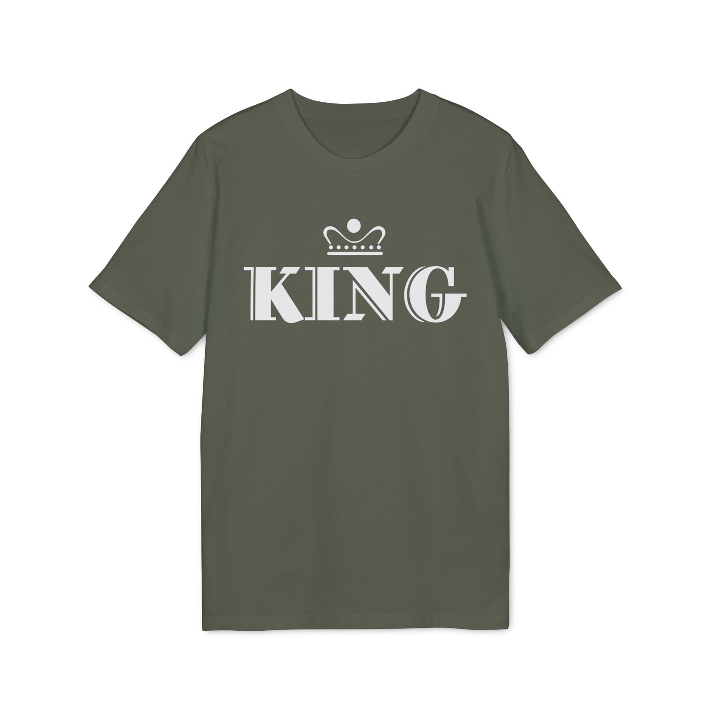 King Records Maglietta in Cotone Biologico
