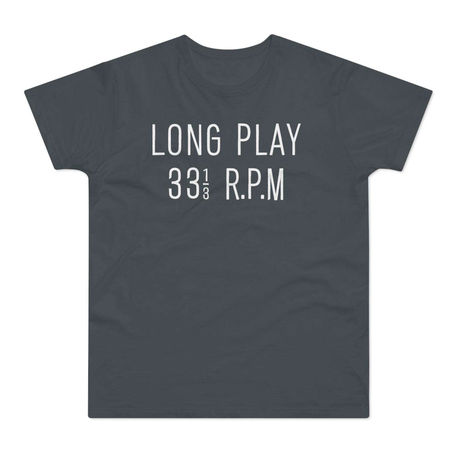 Long Play 33 1/3 RPM Maglietta Peso Medio