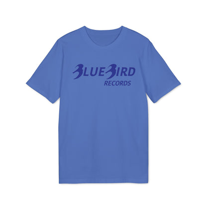 Blue Bird Records Maglietta in Cotone Biologico