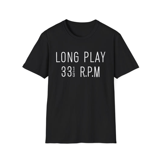 Long Play 331/3 RPM Maglietta Leggera