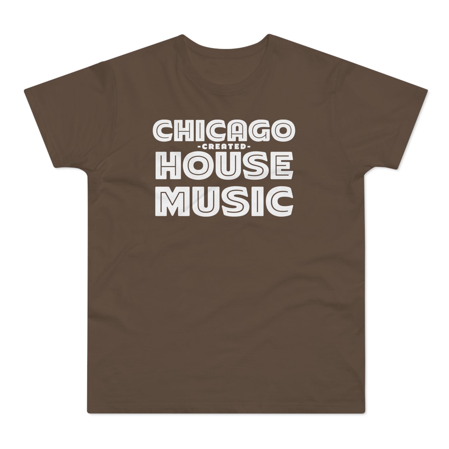 Chicago Created House Music Maglietta Peso Medio