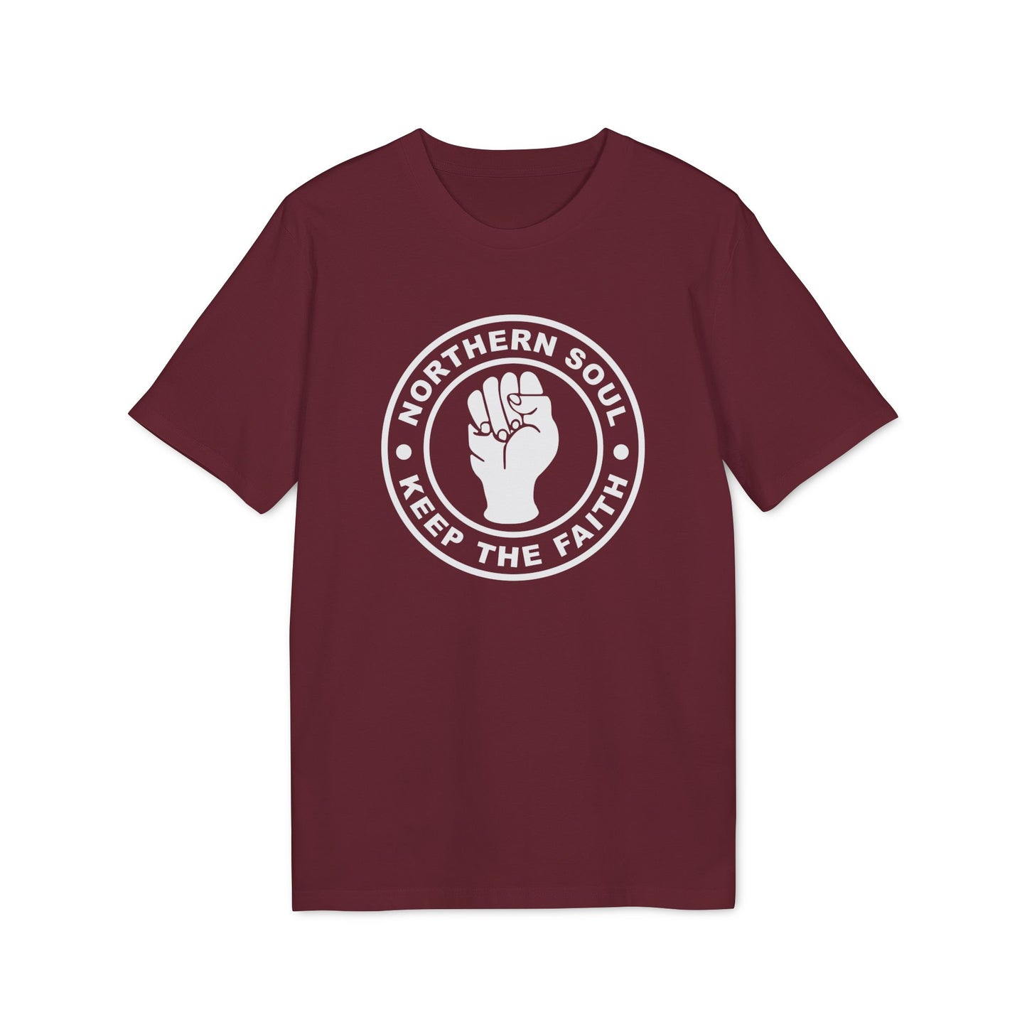 Northern Soul Keep The Faith Maglietta in Cotone Biologico