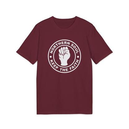 Northern Soul Keep The Faith Maglietta in Cotone Biologico