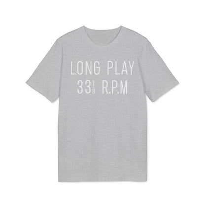 Long Play 33 1/3 RPM Maglietta in Cotone Biologico