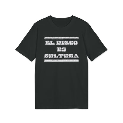 El Disco Es Cultura Maglietta in Cotone Biologico