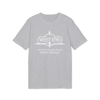 West End Records "Where The Sun Sets" Maglietta in Cotone Biologico
