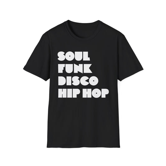 Soul Funk Disco Hip Hop Maglietta Leggera