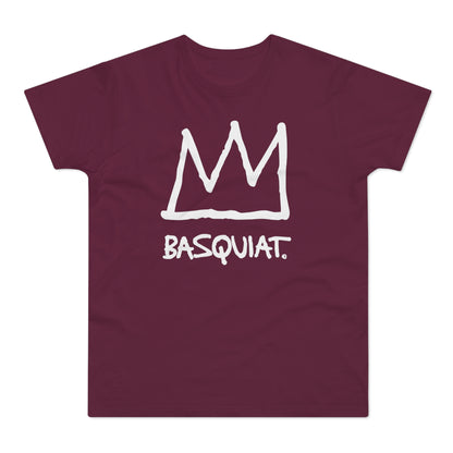 Jean Michel Basquiat Crown Logo Maglietta Peso Medio
