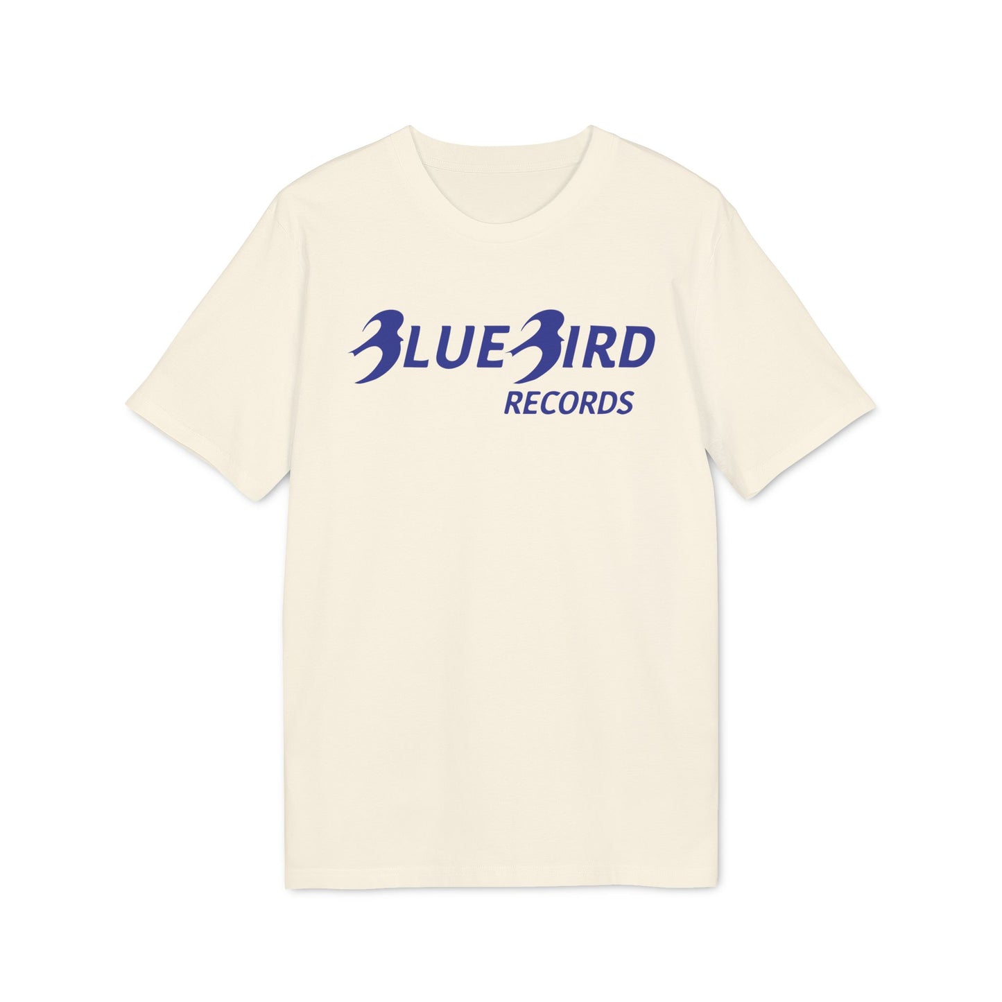 Blue Bird Records Maglietta in Cotone Biologico