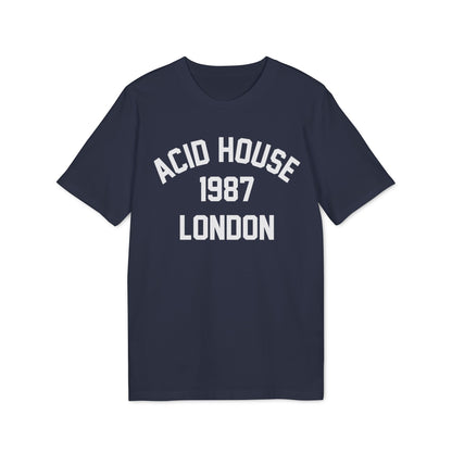 London 1987 Acid House Maglietta in Cotone Biologico