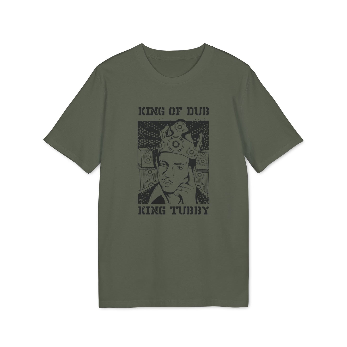 King Of Dub Maglietta in Cotone Biologico
