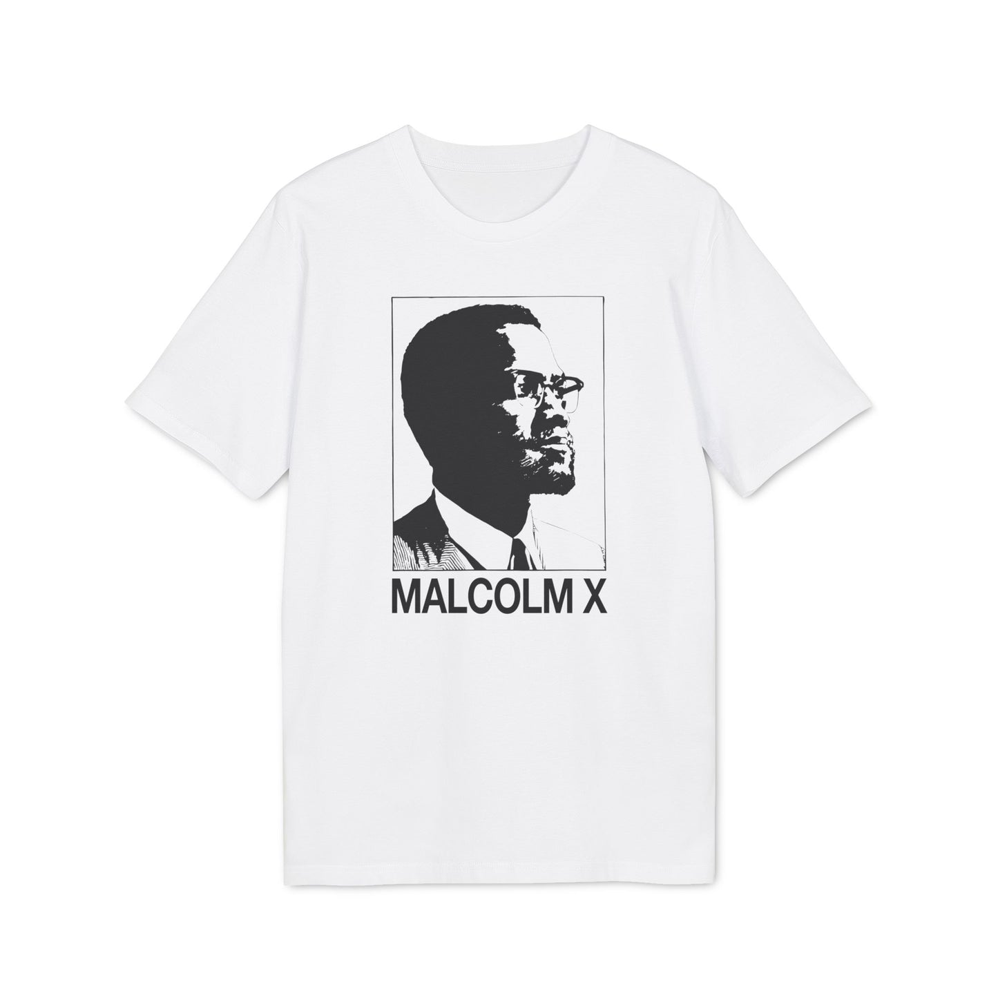 Malcolm X Maglietta in Cotone Biologico