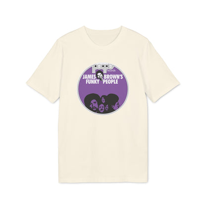 James Brown Funky People Maglietta in Cotone Biologico