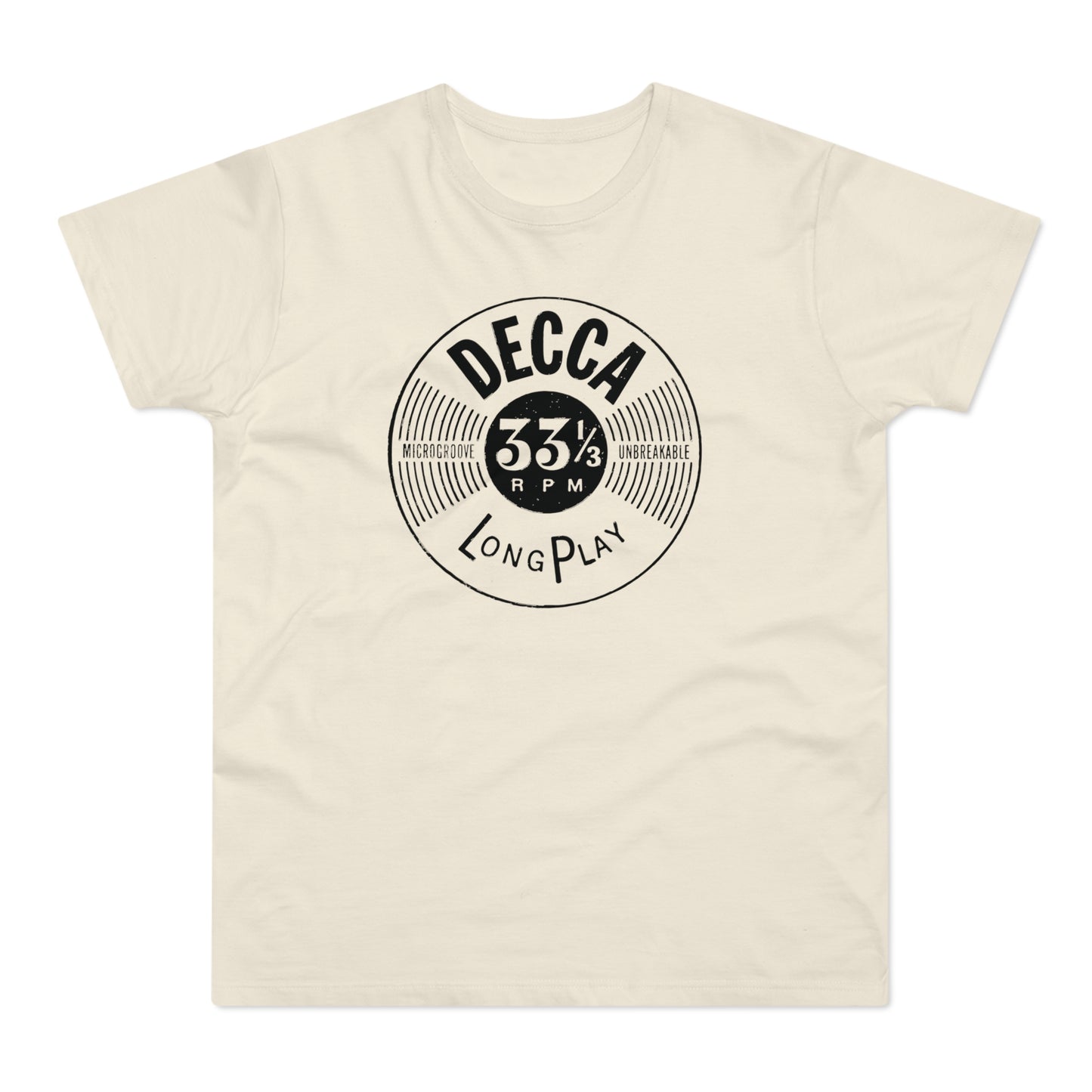 Decca Records Long Play Maglietta Peso Medio