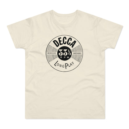 Decca Records Long Play Maglietta Peso Medio