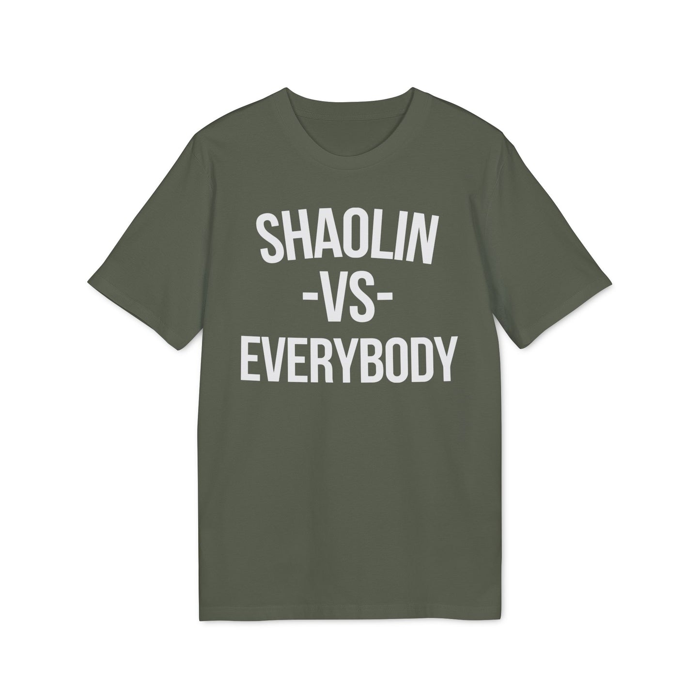 Shaolin vs Everybody Maglietta in Cotone Biologico