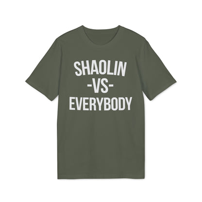 Shaolin vs Everybody Maglietta in Cotone Biologico
