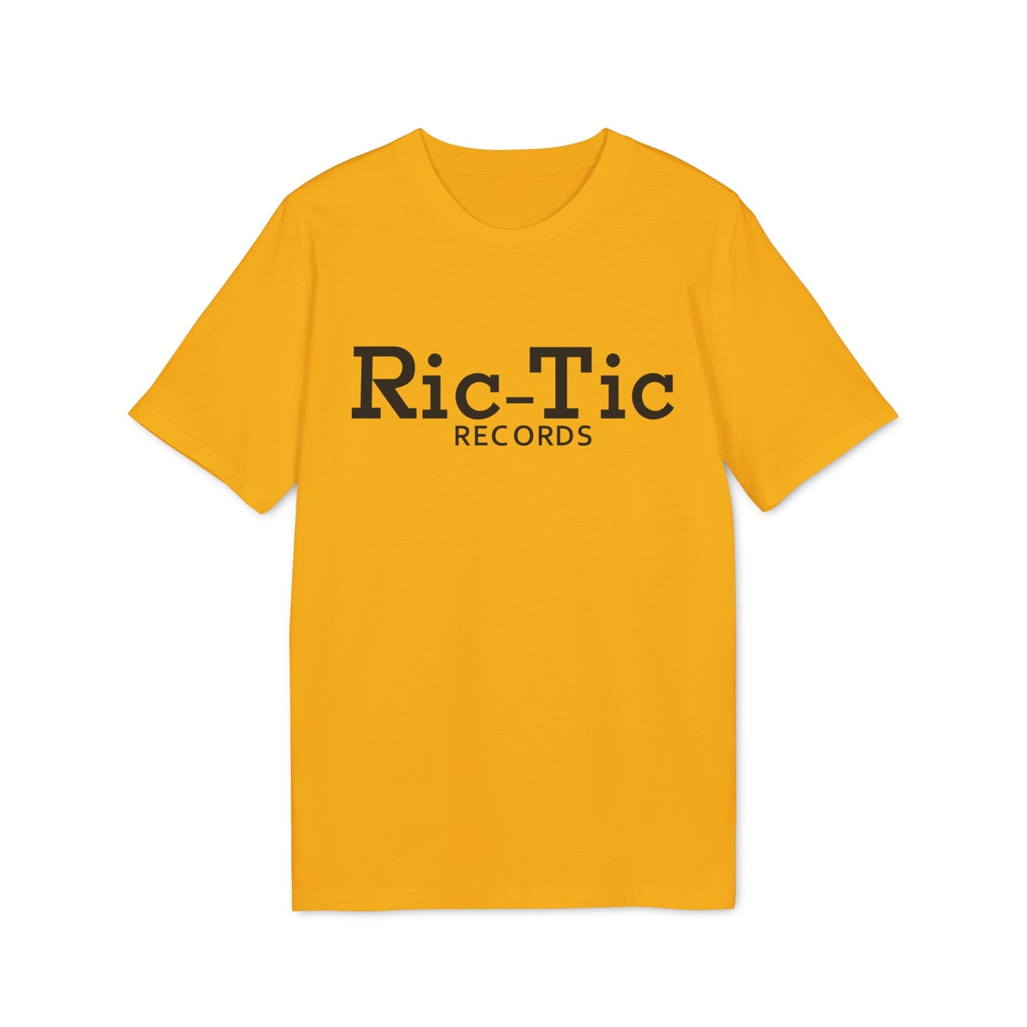 Ric Tic Records Maglietta in Cotone Biologico