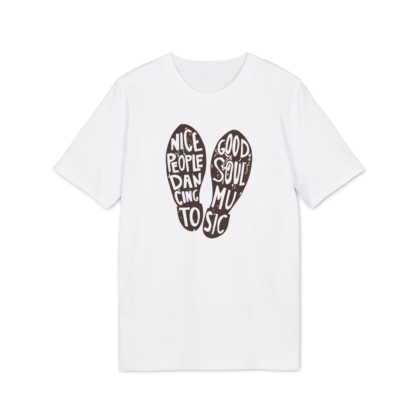 Nice People Dancing To Soul Music Maglietta in Cotone Biologico