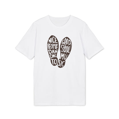 Nice People Dancing To Soul Music Maglietta in Cotone Biologico