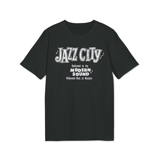 Jazz City Maglietta in Cotone Biologico LA Jazz Club