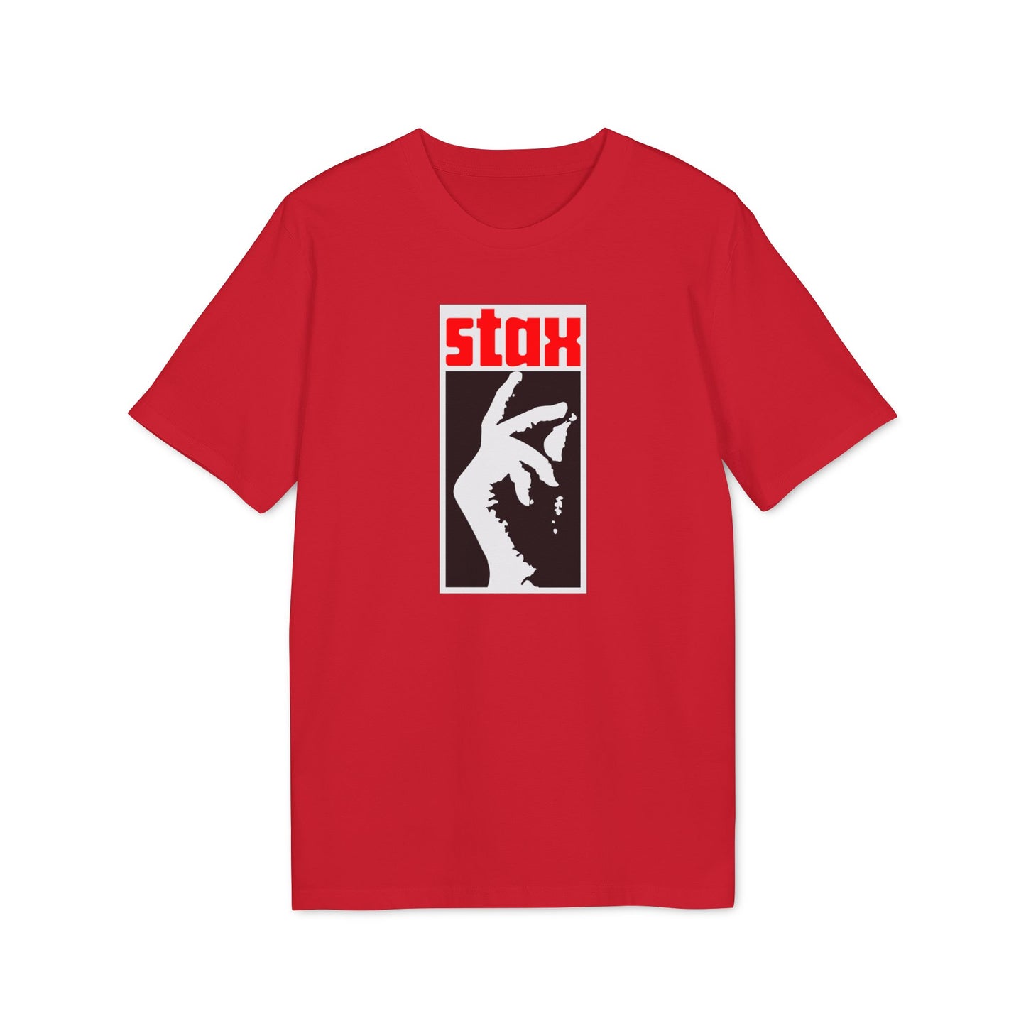 Stax Records Finger Snaps Maglietta in Cotone Biologico