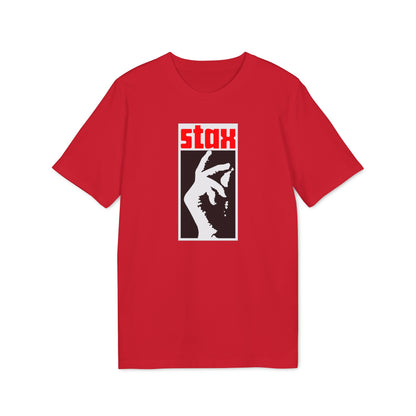 Stax Records Finger Snaps Maglietta in Cotone Biologico