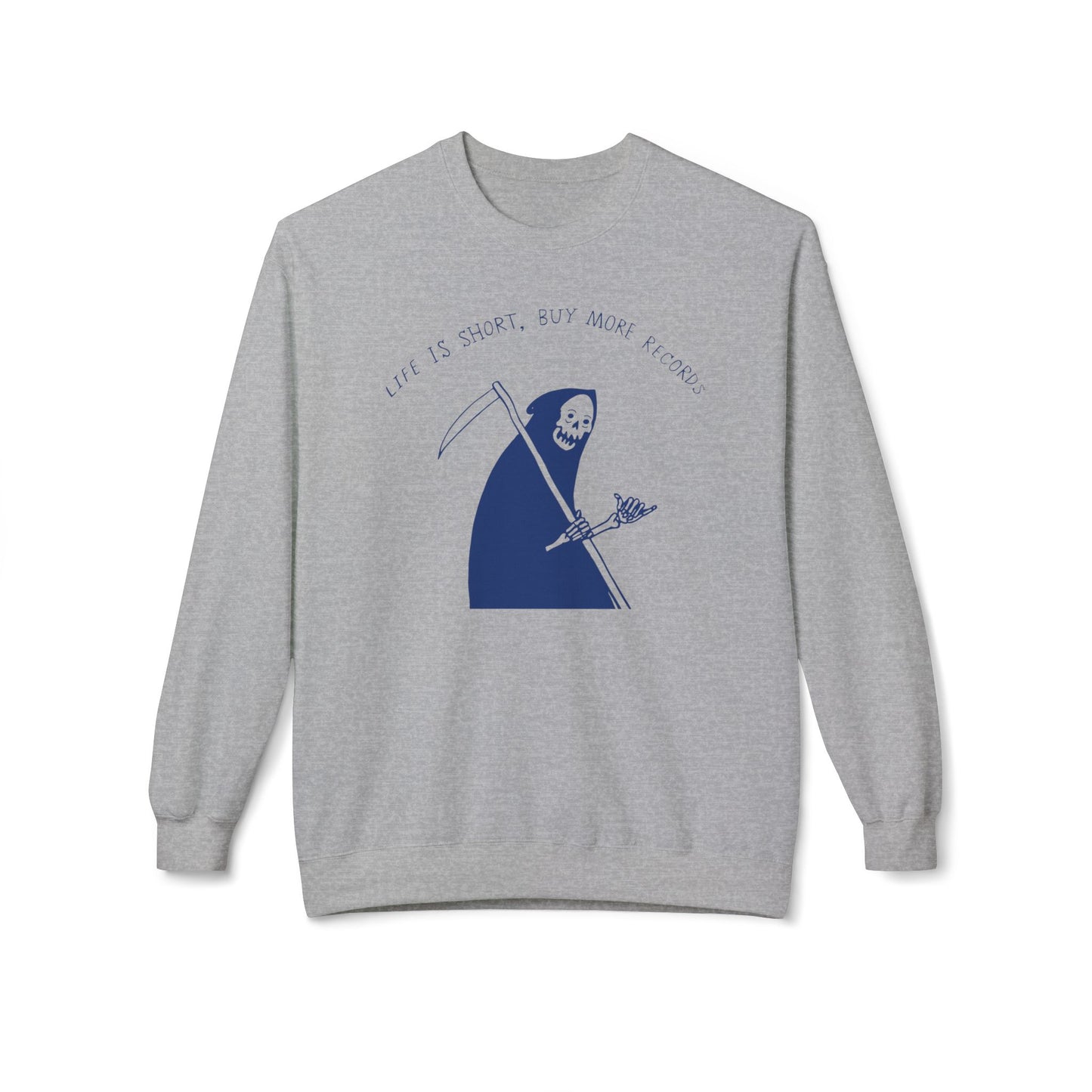 Life Is Short Buy More Records Felpa