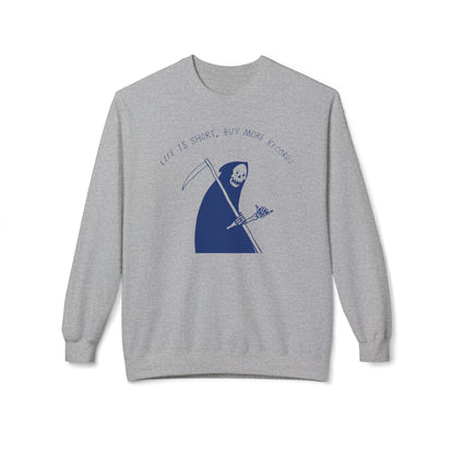 Life Is Short Buy More Records Felpa