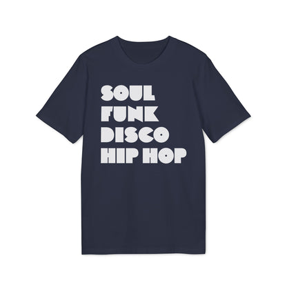 Soul Funk Disco Hip Hop Maglietta in Cotone Biologico