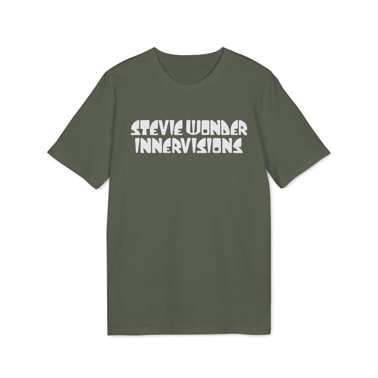 Innervisions Stevie Wonder Maglietta in Cotone Biologico