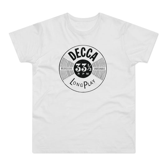 Decca Records Long Play Maglietta Peso Medio