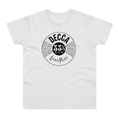 Decca Records Long Play Maglietta Peso Medio