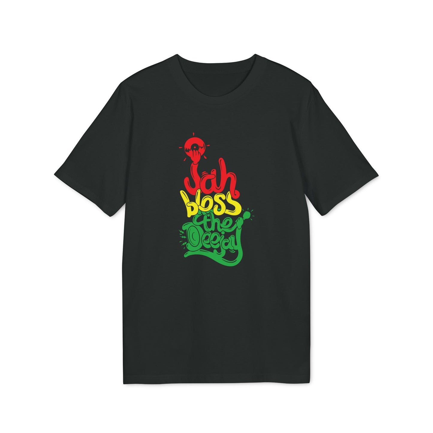 Jah Bless Maglietta in Cotone Biologico