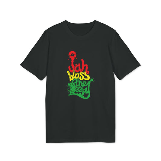 Jah Bless Maglietta in Cotone Biologico