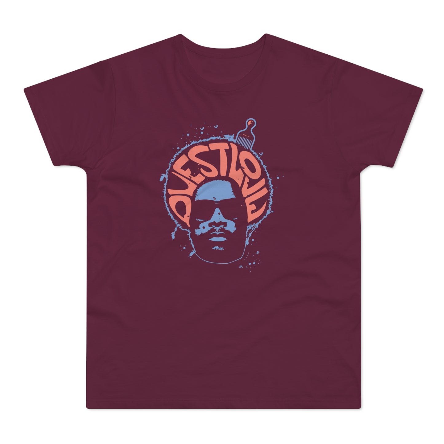 Questlove Afro Maglietta Peso Medio