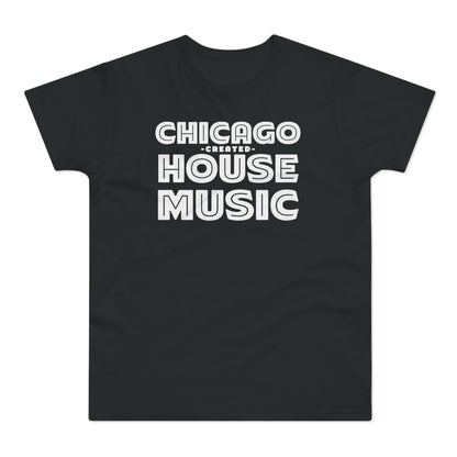 Chicago Created House Music Maglietta Peso Medio