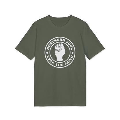 Northern Soul Keep The Faith Maglietta in Cotone Biologico