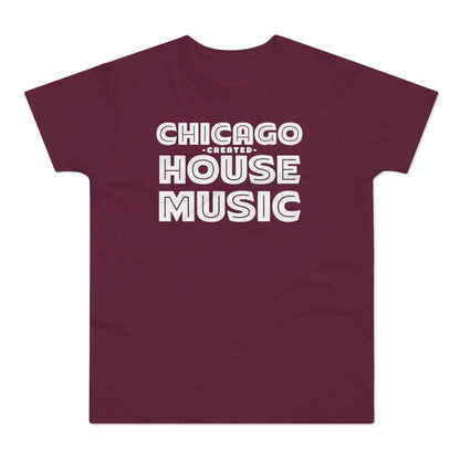Chicago Created House Music Maglietta Peso Medio