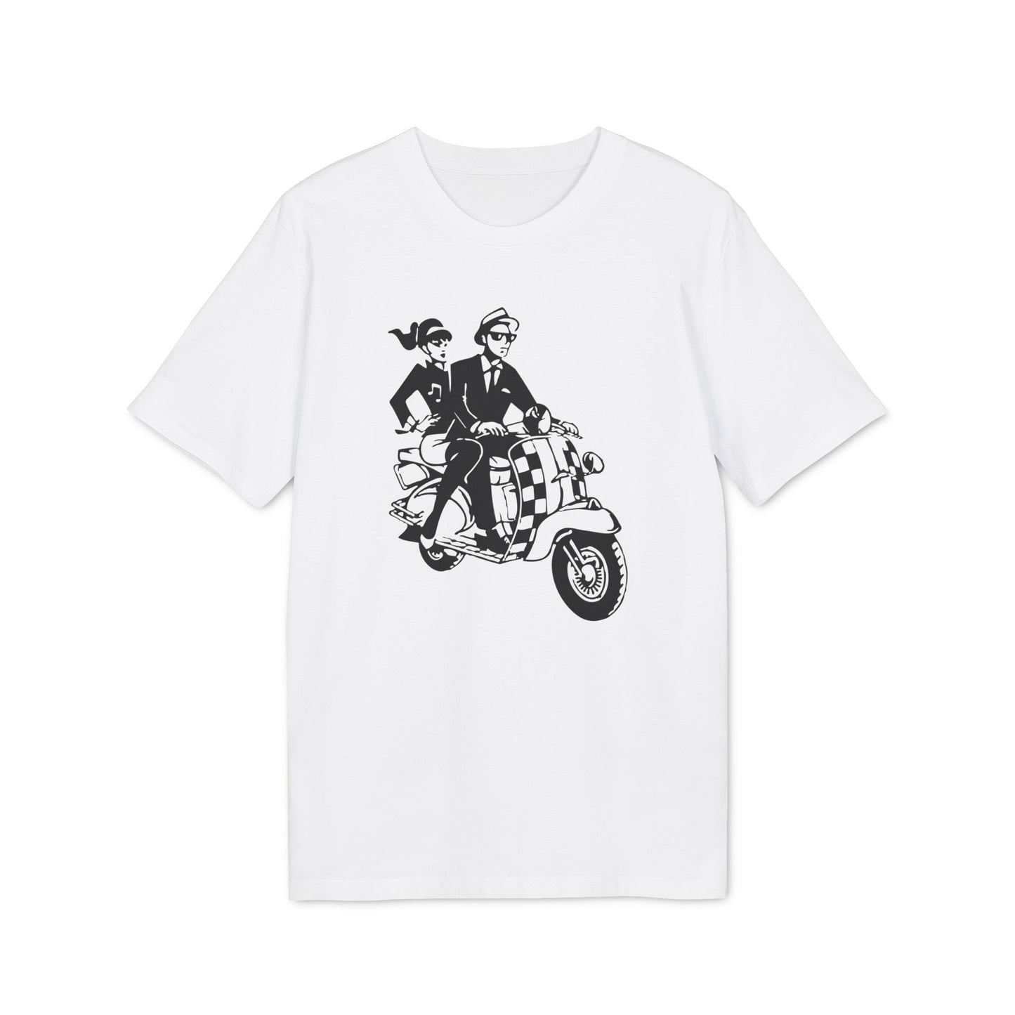 Rudeboy Scooter Maglietta in Cotone Biologico