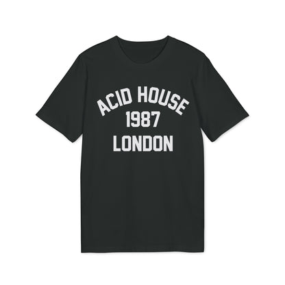 London 1987 Acid House Maglietta in Cotone Biologico