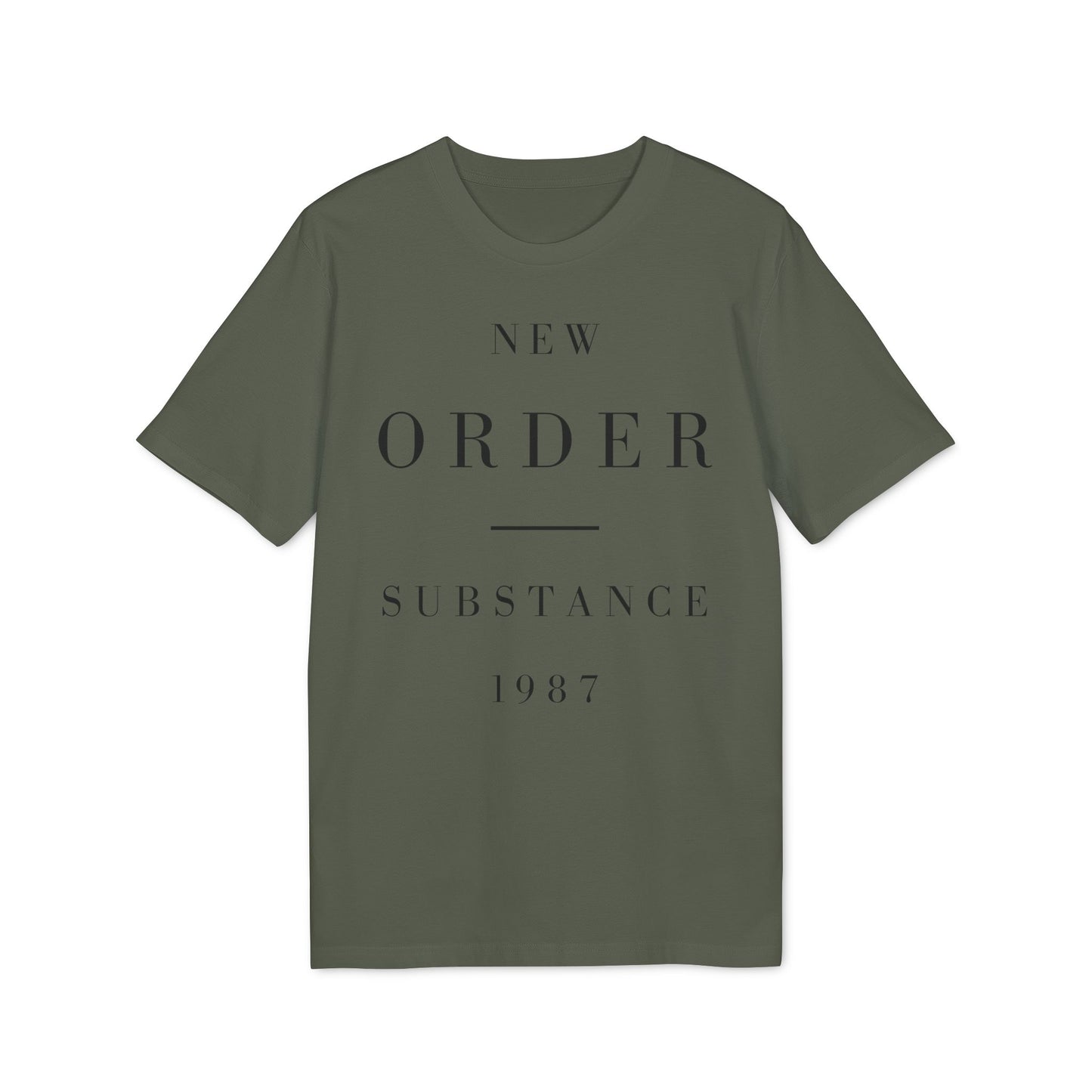 New Order Substance Maglietta in Cotone Biologico