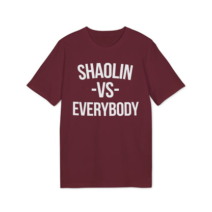 Shaolin vs Everybody Maglietta in Cotone Biologico